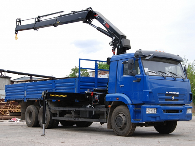 Кран-манипулятор КАМАЗ