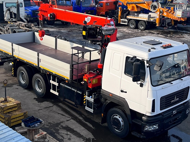 КМУ на шасси МАЗ