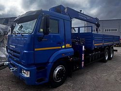 Кран-манипулятор ИКран RS1956 на базе КАМАЗ 65117 6х4